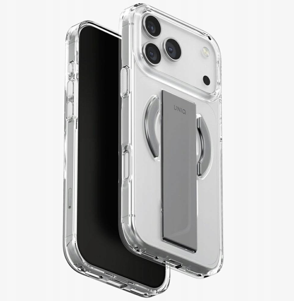 Etui UNIQ Heldro Air do Apple iPhone 17 Pro Max MagClick Charging przezroczysty