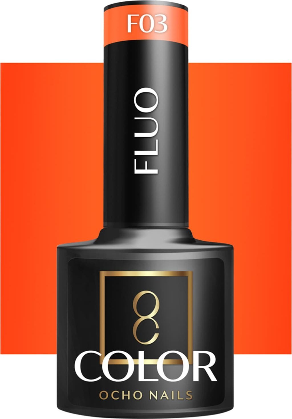 Activeshop OCHO NAILS Lakier hybrydowy fluo F03 -5 g