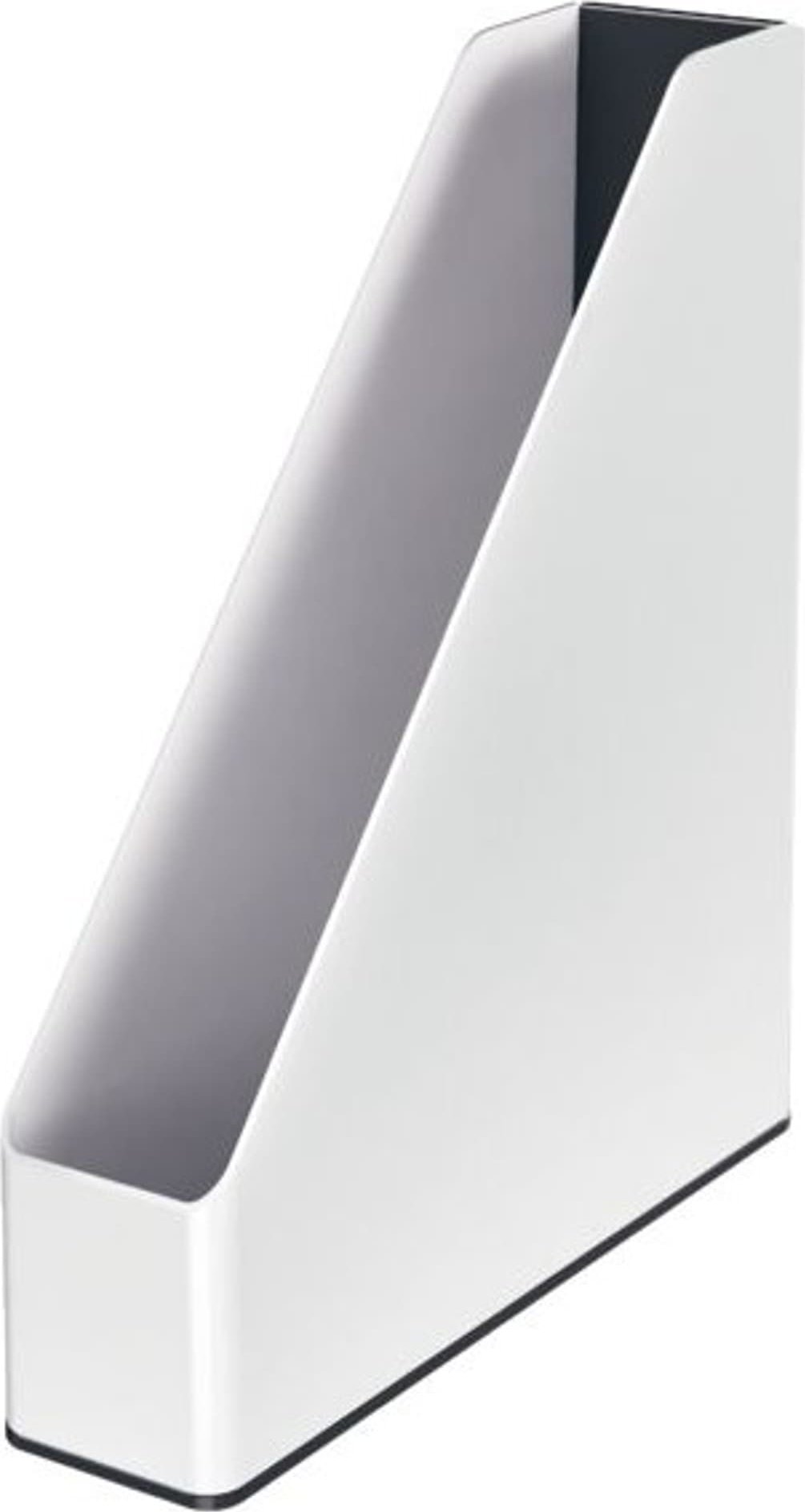 Leitz Pojemnik na dokumenty Leitz WOW dwukolorowy, biało-czarny 53621095