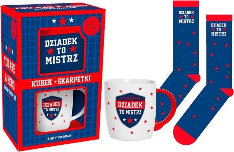 Pan Dragon Zestaw kubek + skarpetki My Hero-Dziadek (458133) - 5901854962405