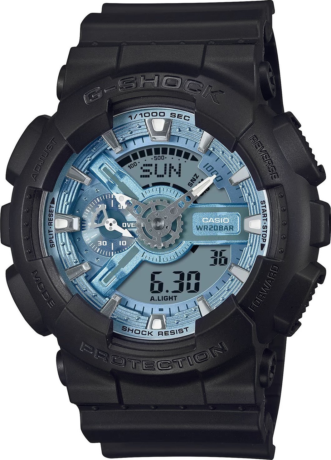 Zegarek sportowy G-SHOCK Casio G-Shock GA-110CD-1A2ER 200m czarny