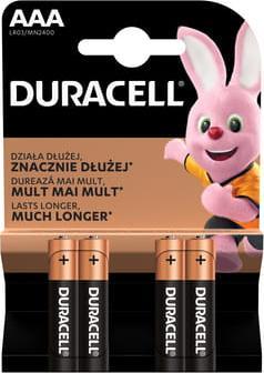 Duracell Bateria AAA / R03 4 szt.