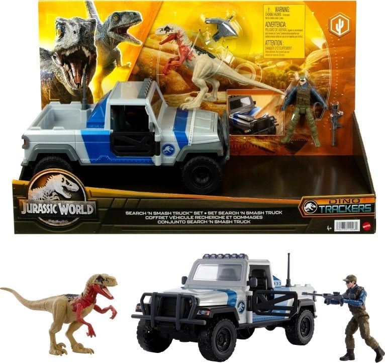 Figurka Mattel Jurassic World Pojazd tropiący - Dinoatak Zestaw do zabawy HKY13