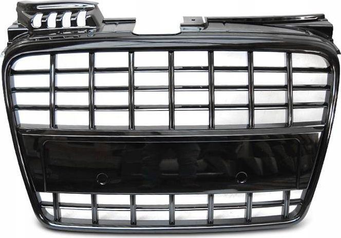 Grill atrapa Audi A4 B7 04-08 S8 LOOK GLOSSY BLACK
