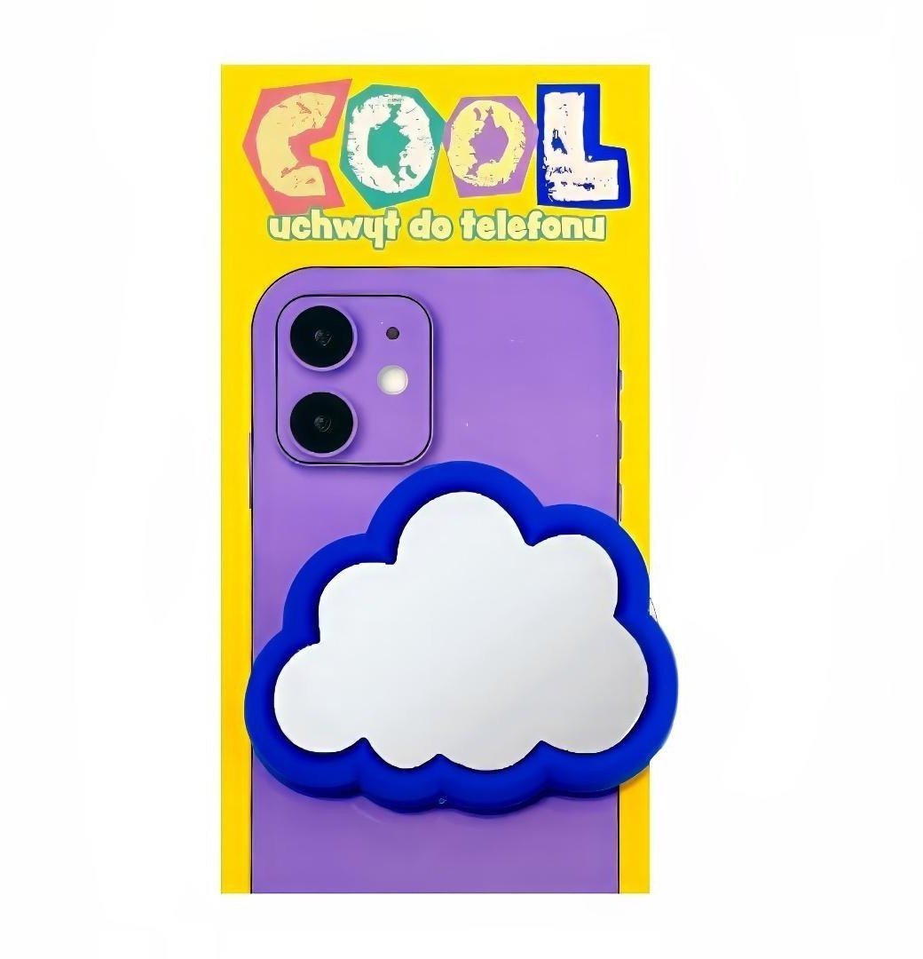 Uchwyt do telefonu z lusterkiem cool. Chmurka
