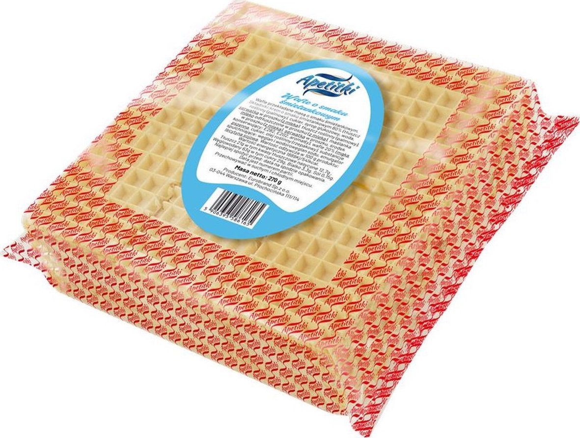 Apetitki Wafle śmietankowe Polskie Smaki 270 g