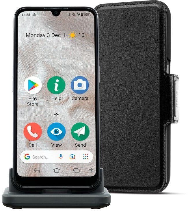 Smartfon Doro 8100 PLUS 15,5 cm (6.1") One SIM card Android 11 Go edition 4G USB Type-C 2 GB 32 GB 3000 mAh Graphite