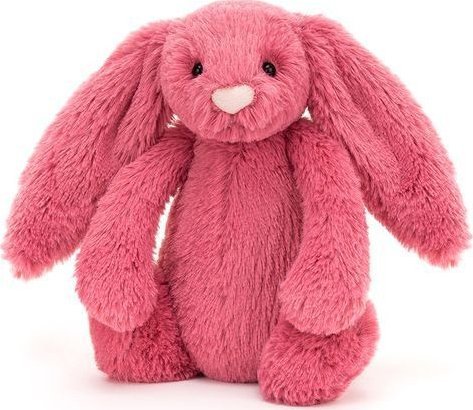 Jellycat Bashful Cerise Bunny Small, Króliczek-różowy 18 cm jeden rozmiar