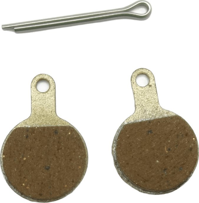 RAMBOMIL Klocki hamulcowe złote do zacisków GIANT: ATX730 / 750 12ATX690D / 770D MERIDA: Warrior500D / 560D / 600D Duke300 / 360 Xds: MX280D / CX370