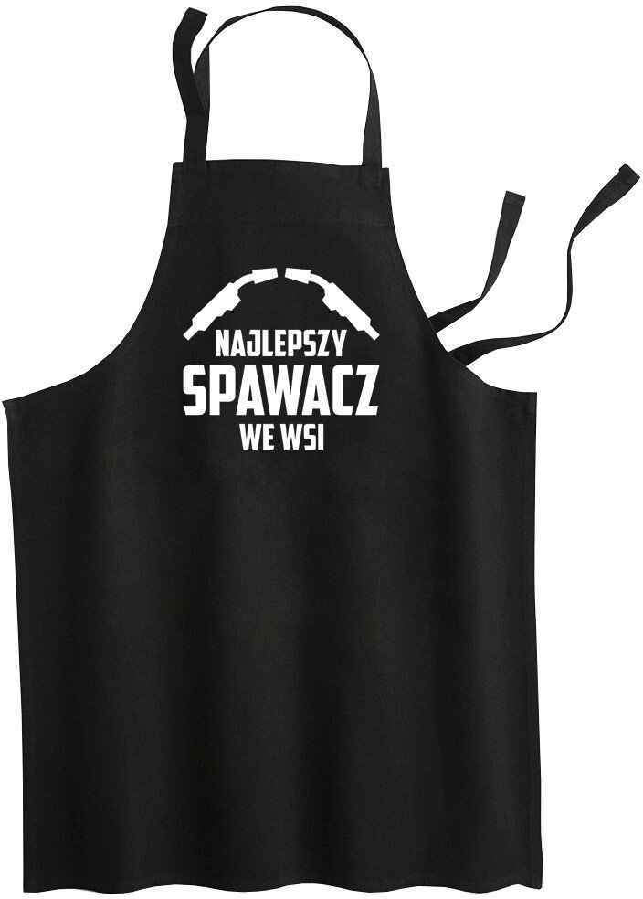Najlepszy spawacz we wsi - fartuch z nadrukiem
