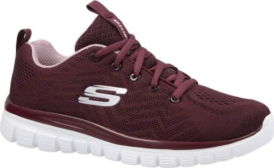 Skechers Buty damskie SKECHERS GRACEFUL GET CONNE (12615-WINE) 36.5