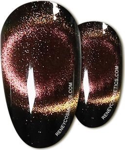 Reney Cosmetics Lakier hybrydowy Reney Cat Eye Kocie oko 9D Magic Space 05 10ml uniwersalny