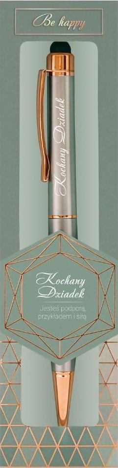 Długopis z kryształkami - Kochany Dziadek