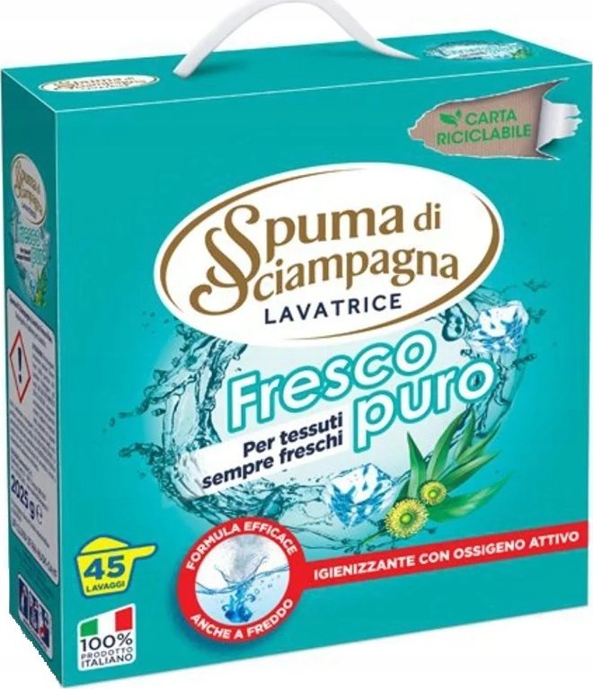 Spuma di Sciampagna Piana Szamponowa Proszek do prania Fresco 2,7 kg