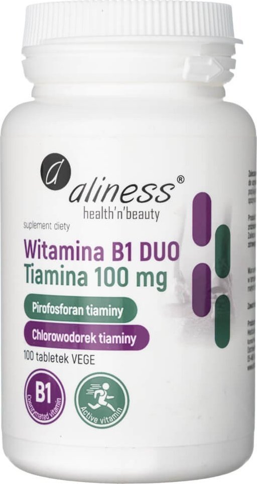 Triton Aliness Witamina B1 (Tiamina) DUO 100 mg - 100 tabletek