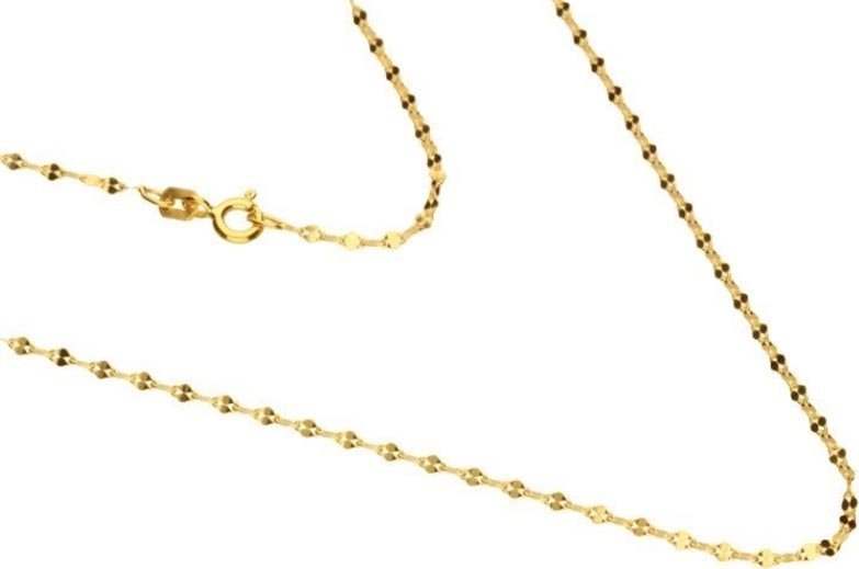 Lovrin Złota bransoletka 585 TYPU MOKKA 18CM 0,40g