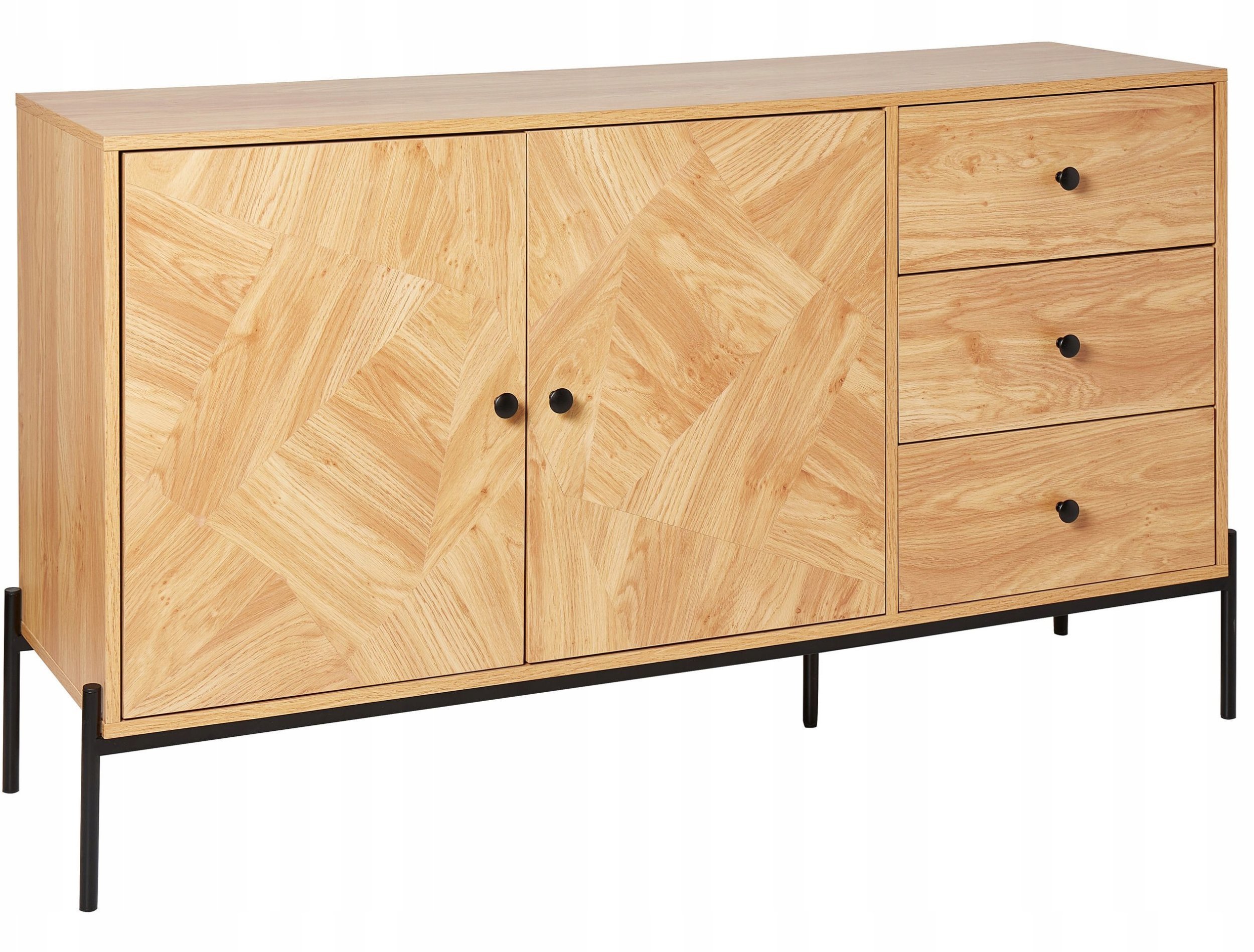 Beliani Komoda jasne drewno ARIZONA