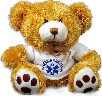 Polska Firma Pielęgniarka Misia duża brązowa