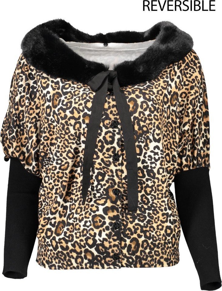 Blugirl BLUGIRL CZARNY SWETER DAMSKI XL