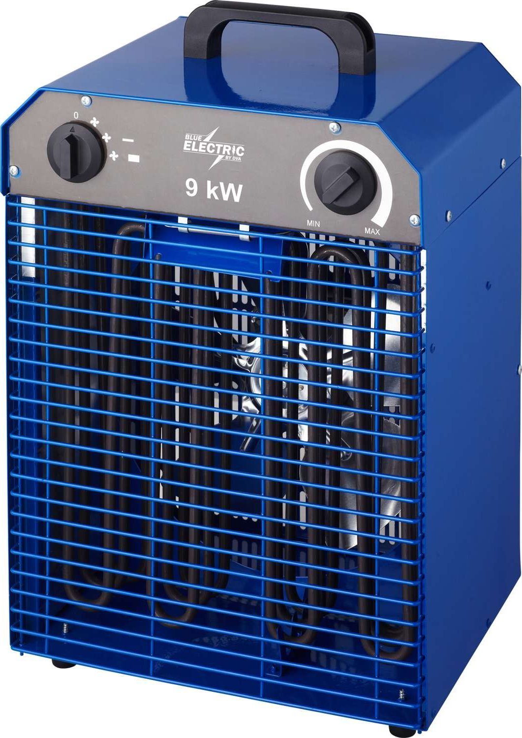 Termowentylator Dedra Varmeblæser 9kw - Varmeblæser med regulerbar termostat. 4-trinsomskifter 400V