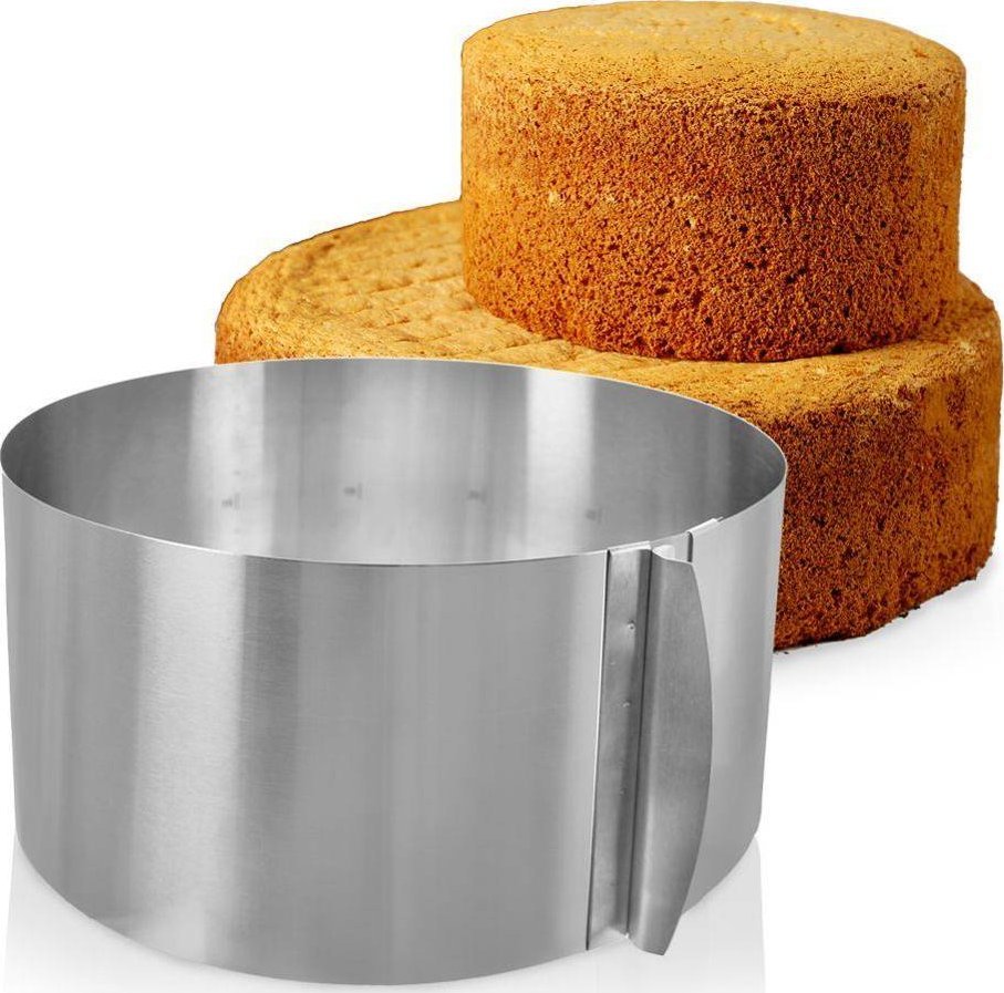 Orion Forma opaska do pieczenia / tortownica regulowana okrągła stalowa 16-30 cm