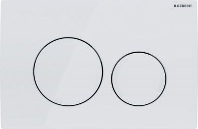 Przycisk spłukujący Geberit Delta 20 do WC biały (115.127.11.1)