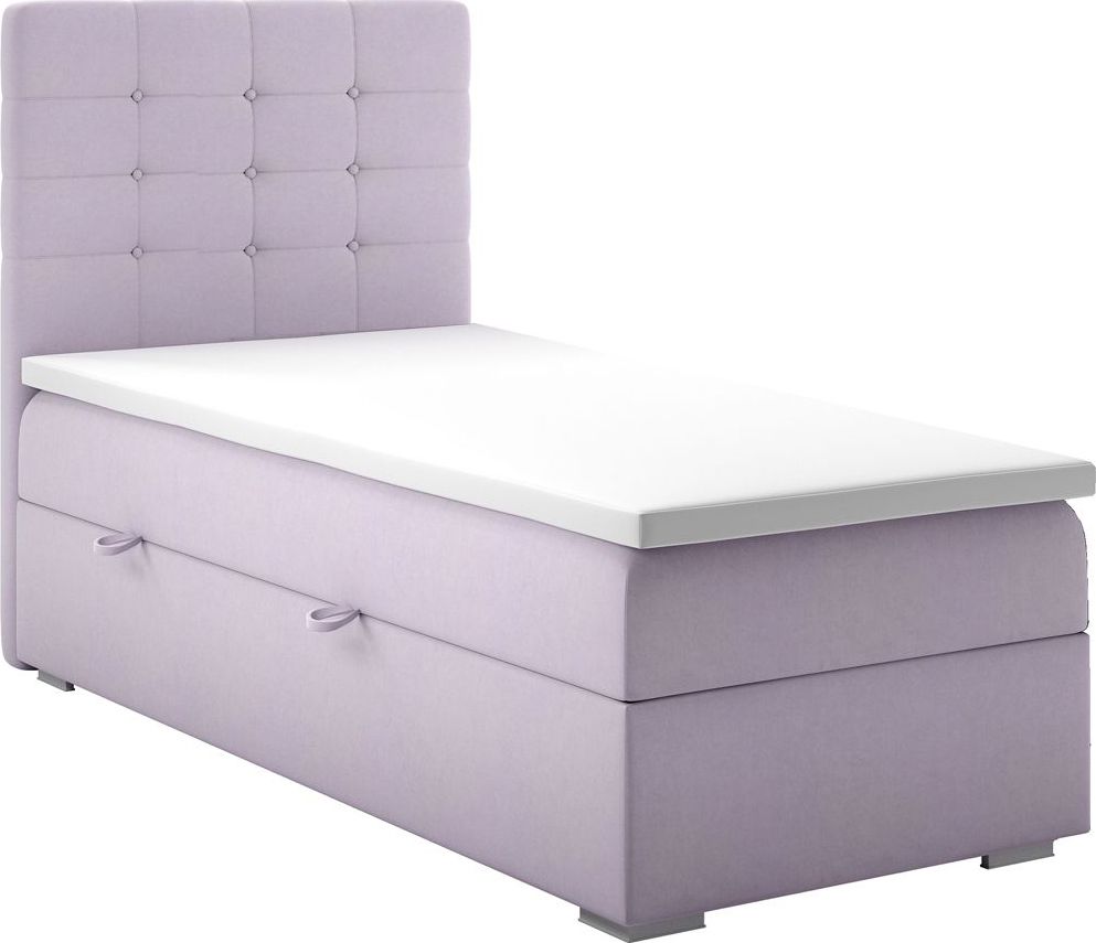 Elior Pojedyncze łóżko boxspring Lagos 80x200 - 58 kolorów