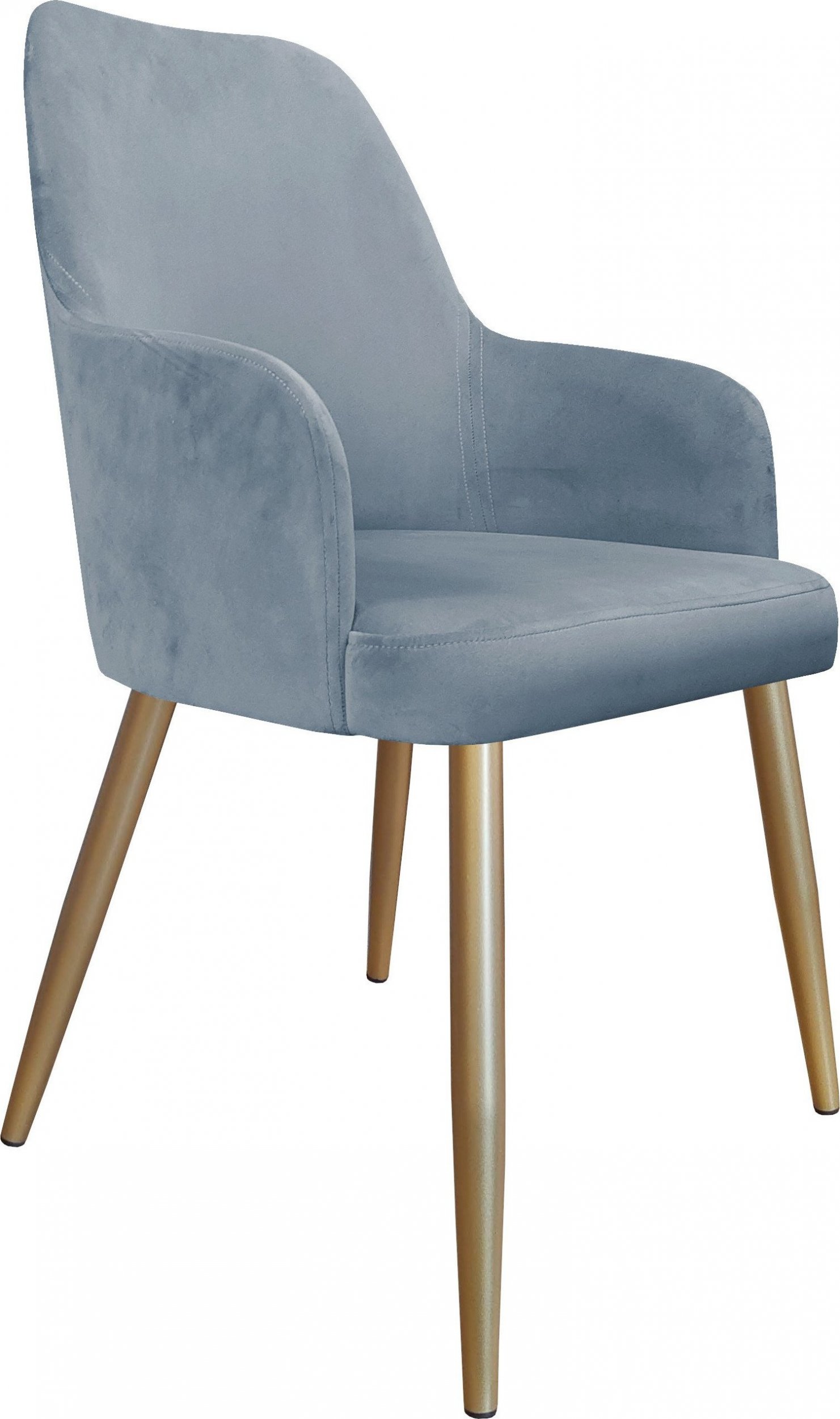 Atos Krzesło WESTA noga złota BL06