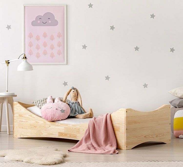 Elior Łóżko drewniane Lexin 4X - 21 rozmiarów 60x120cm