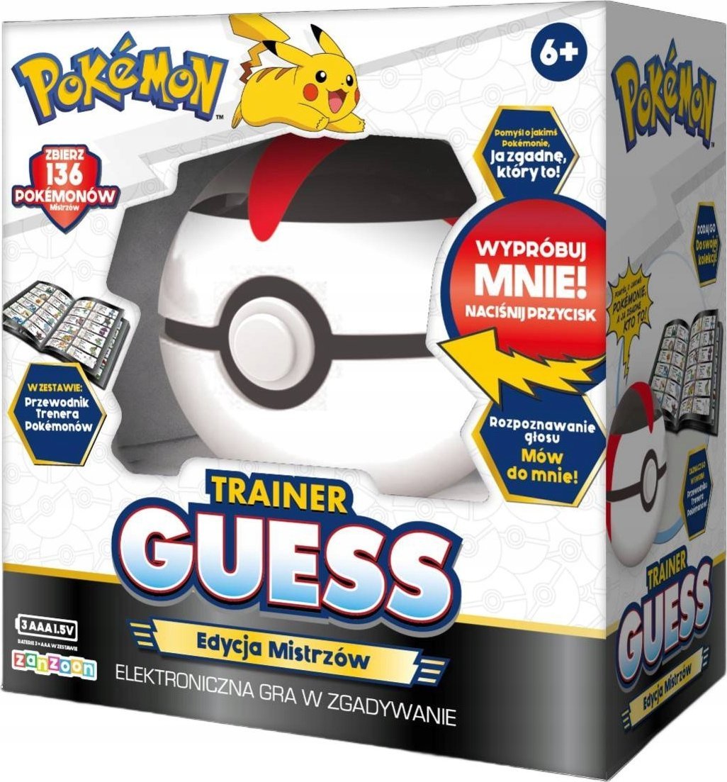 Pokemon POKEMON Trainer Guess Champions, gra