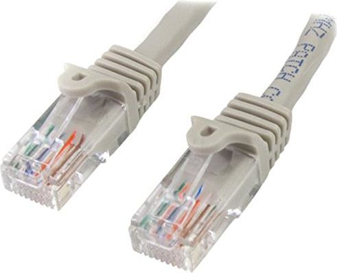 StarTech Patchcord, Cat5e, 0.5m, szary (45PAT50CMGR)