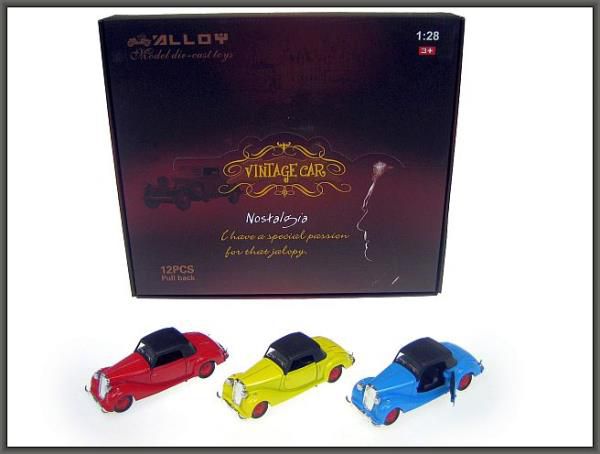 Hipo Auto 15,5cm retro, napęd (HXHG07)