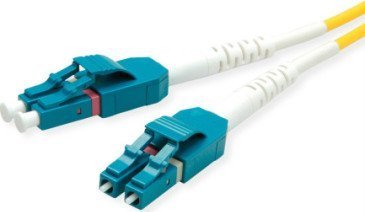 Roline ROLINE Fiber Optic Cable Duplex, Single Mode 9 / 125?m OS2, LC / LC, Yellow, 10.0m (21.15.8789)
