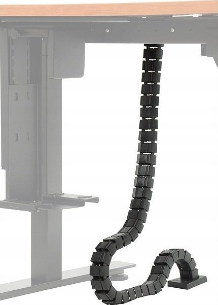 Organizer Zdesk PIONOWY KANAŁ KABLOWY DO BIURKA, ORGANIZER KABLI