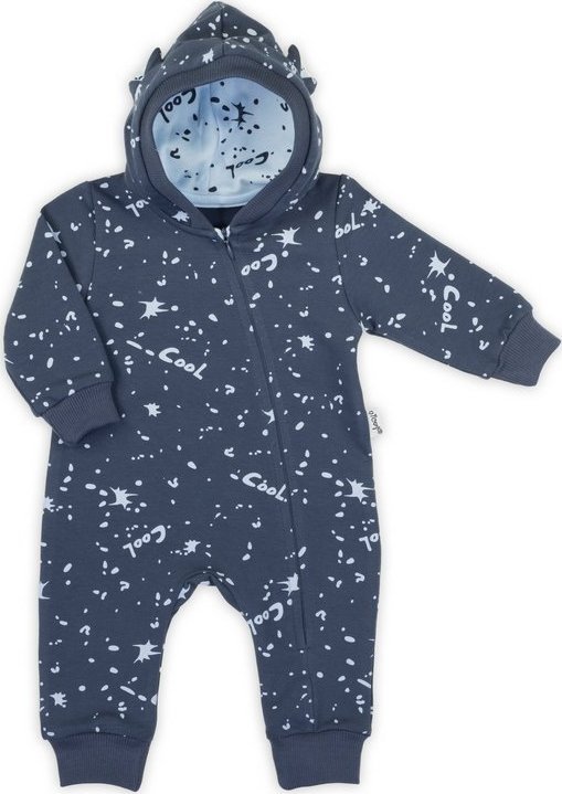 Nicole Pajac kombinezon dla chłopca dresowy niemowlęcy wyprawka Nicol Maks 80