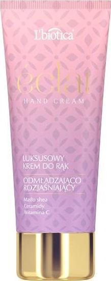 Lbiotica L'BIOTICA Eclat Luksusowy Krem do rąk odmładzająco-rozjaśniający 50ml