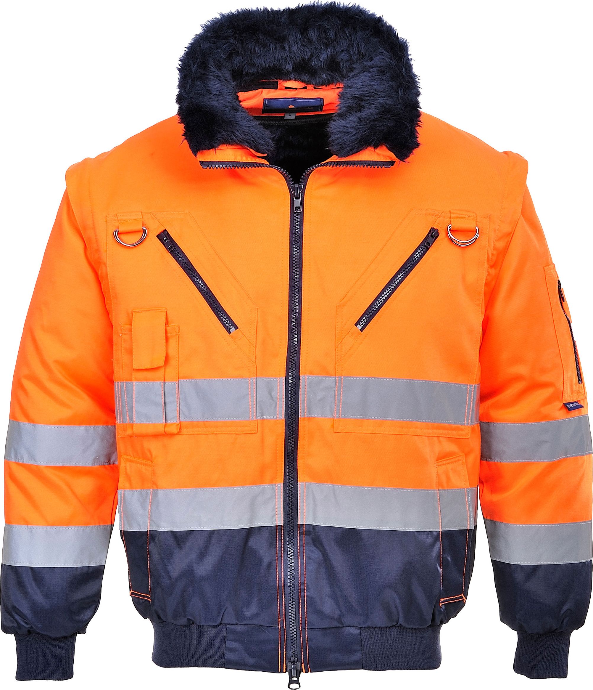 Portwest Pj50 Portwest Kurtka P Bomber Ostrzegawcza 4W1 Xl