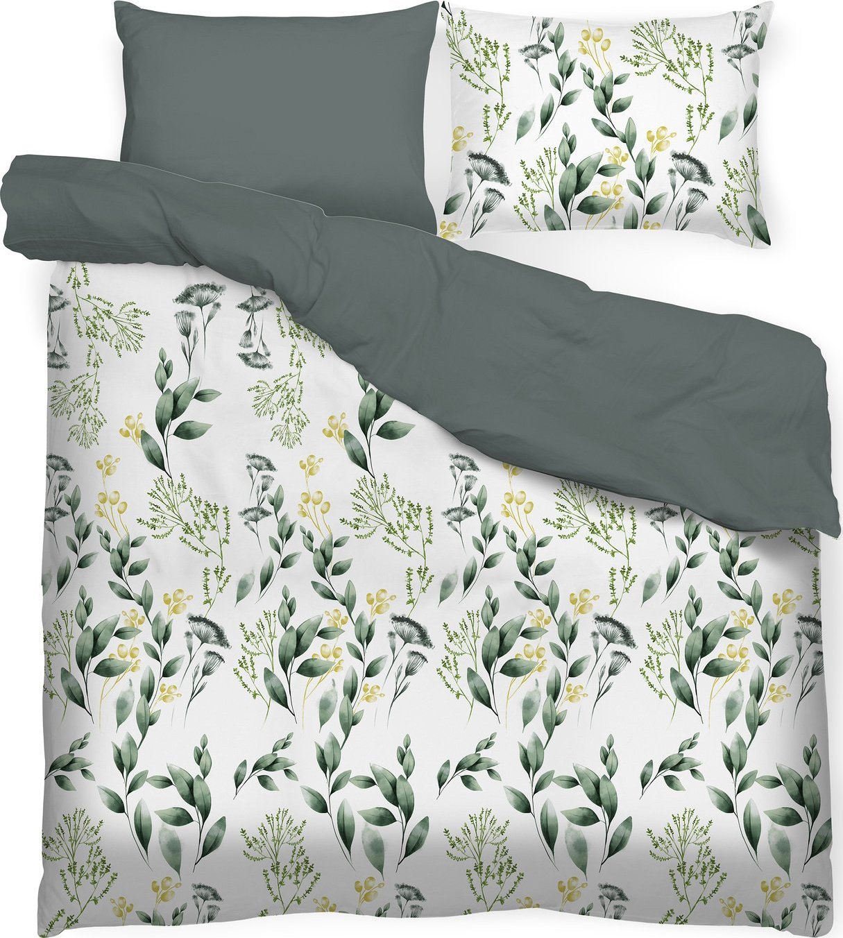 Miss Lucy Komplet pościeli Miss Lucy Dolce Vita Olive 220x200 cm i 70x80 cm