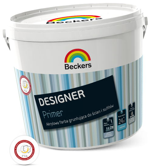 BECKERS Farba gruntujaca DESIGNER PRIMER 3L - 8438000003