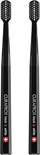 Curaprox Curaprox Black Is White Szczoteczka do zębów 2szt Black & Black