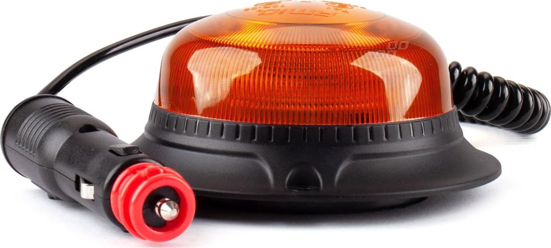 AMiO Lampa ostrzegawcza w21m magnetyczna / r65 r10 18led 12/24v ip56