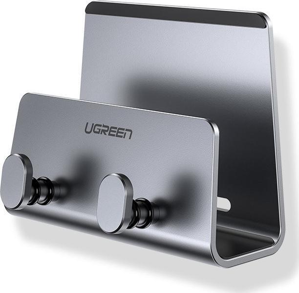 Ugreen Ugreen metalowy uchwyt ścienny do smartfona tabletu czarny (LP193)
