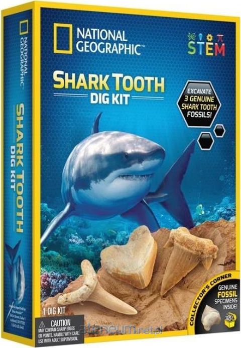 Elbrus National Geographic Zestaw wykopaliskowy Ząb rekina