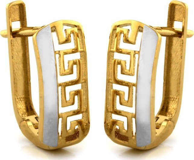 Lovrin Złote kolczyki 585 ZGRECKIM WZOREM 2,48g