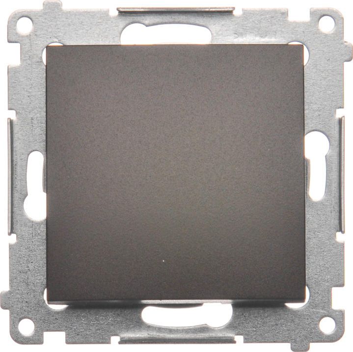 Kontakt-Simon Łącznik pojedynczy Simon 54 16AX 250V brąz mat (DW1A.01/46)