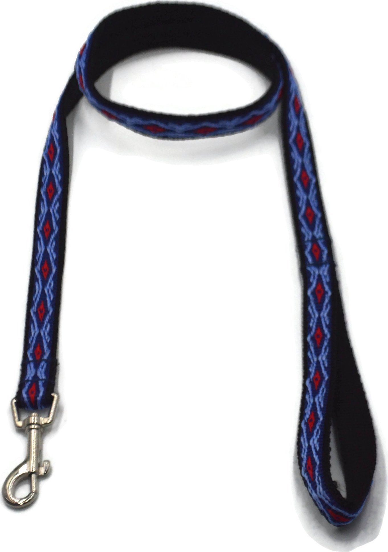 Alizoo Podwójna smycz dla psa romb 20mm/130cm - ALIZOO