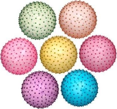 Artyk Piłka 230mm PVC Jeżyk transparentny 134456