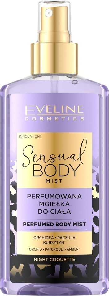 Eveline Sensual Body Mist perfumowana Mgiełka do ciała night coquette 150ml