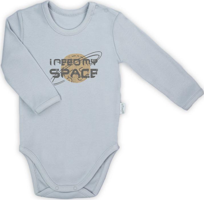 NICOL Body dla chłopca niemowlęce wyprawka długi rękaw Star Nicol 68