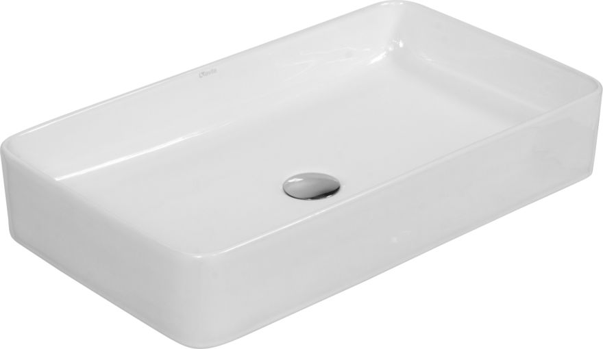 Umywalka LaVita Pasana nablatowa 60cm biała